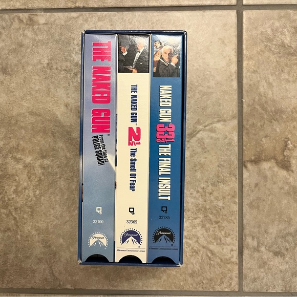 The Naked Gun VHS Movies Boxset - Picture 2 of 2